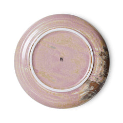 Chef ceramics: side plate, rustic pink