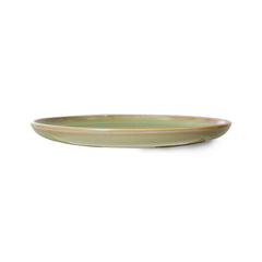 Chef ceramics: side plate, moss green