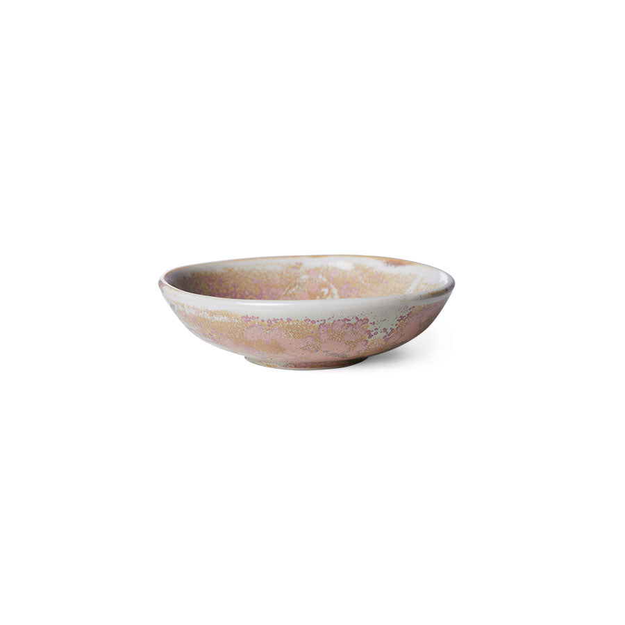 Chef ceramics: small dish, rustic pink