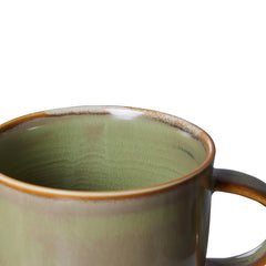 Chef ceramics: mug, moss green