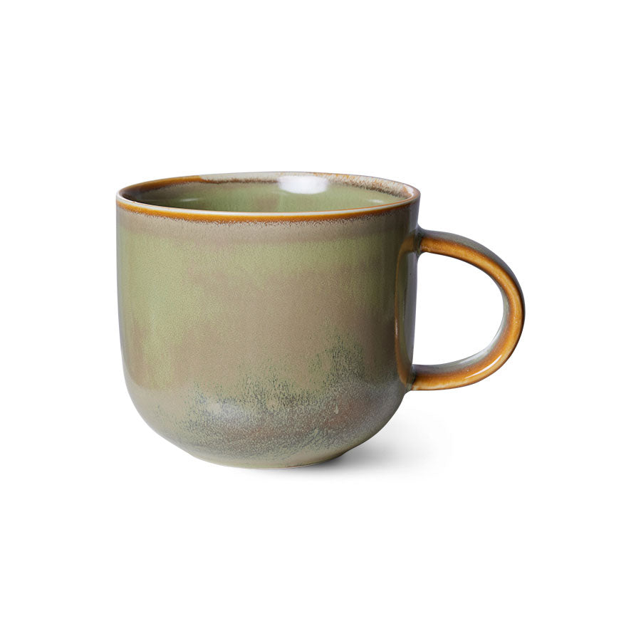 Chef ceramics: mug, moss green