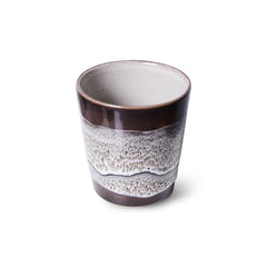 70s ceramics: coffee mug, Rock on
