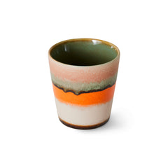 70s ceramics: coffee mug, burst