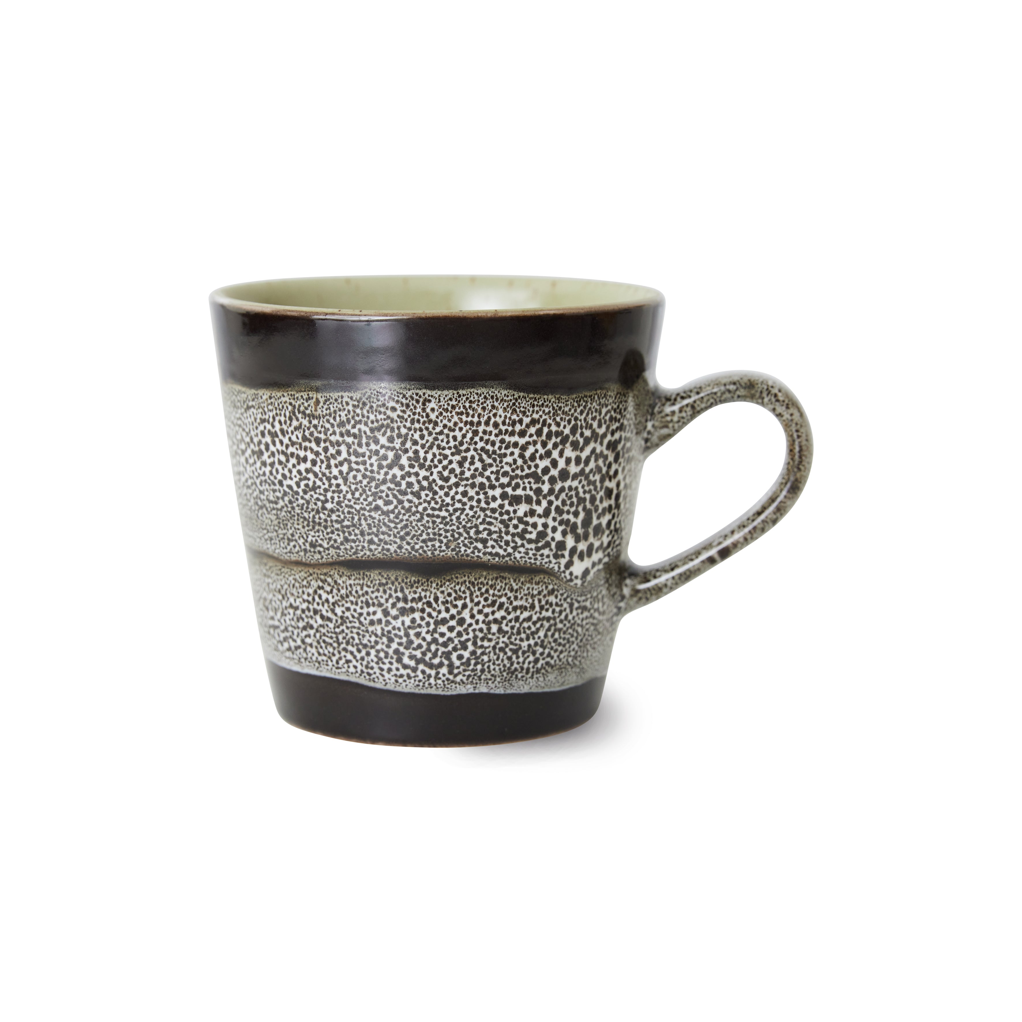 70s ceramics: americano mug, rock on