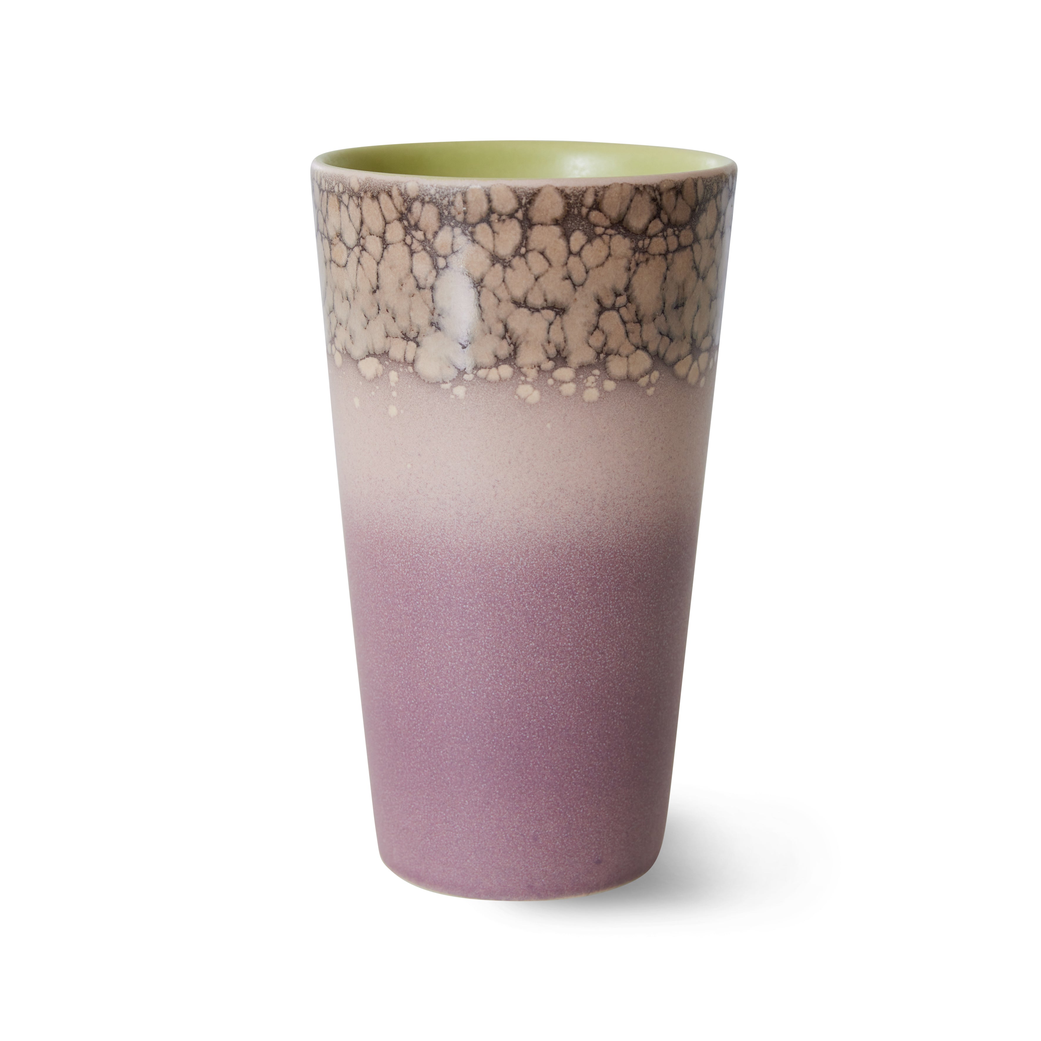 70s ceramics: latte mug, haze