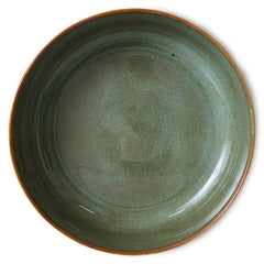 70s ceramics: salad bowl, shore