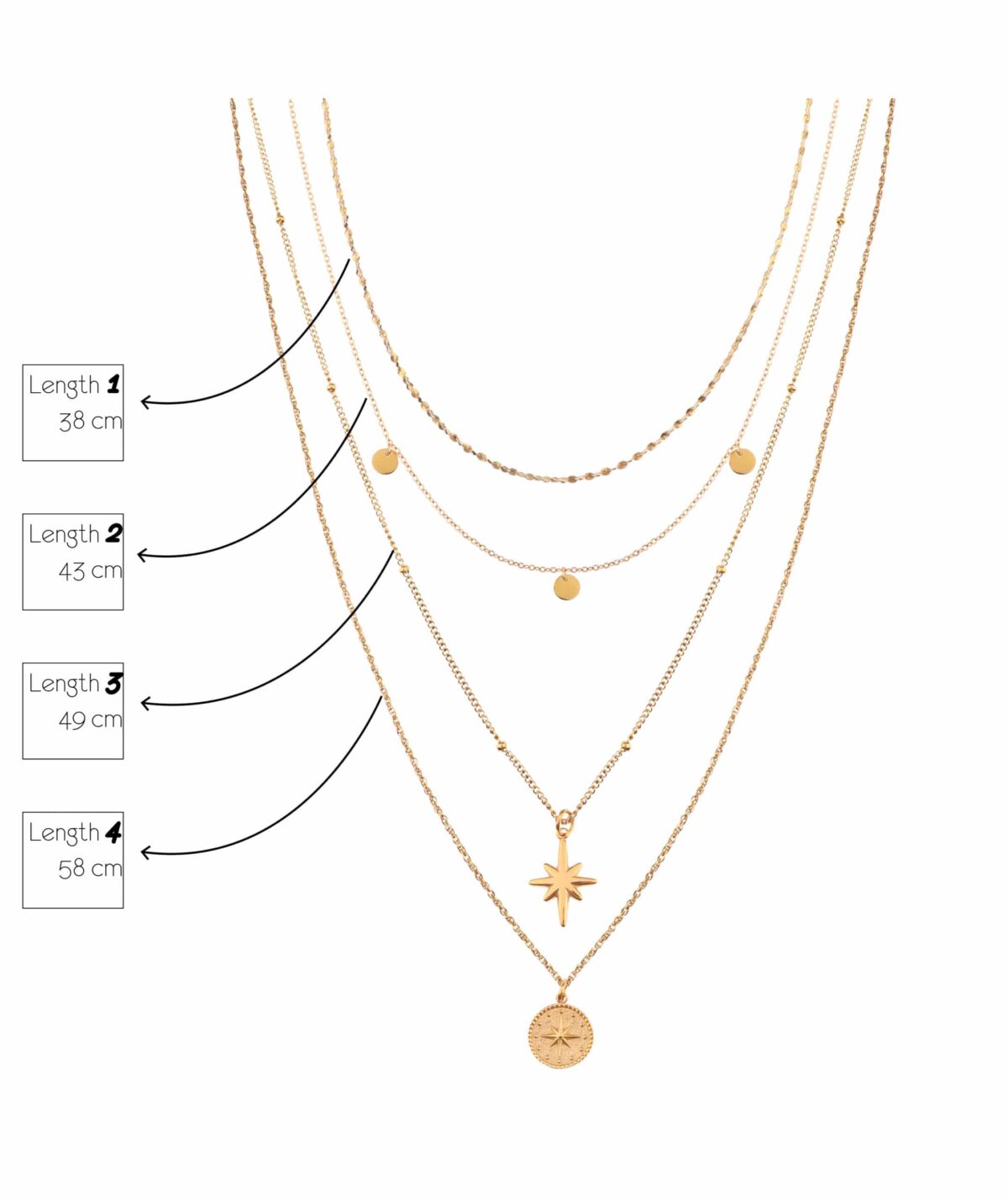 Label kiki - Eclipse necklace silver