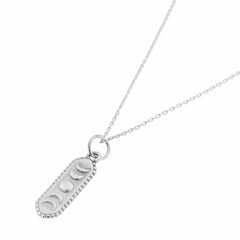 Label kiki - Eclipse necklace silver