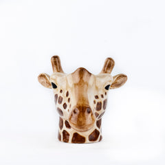 Giraffe face egg cup