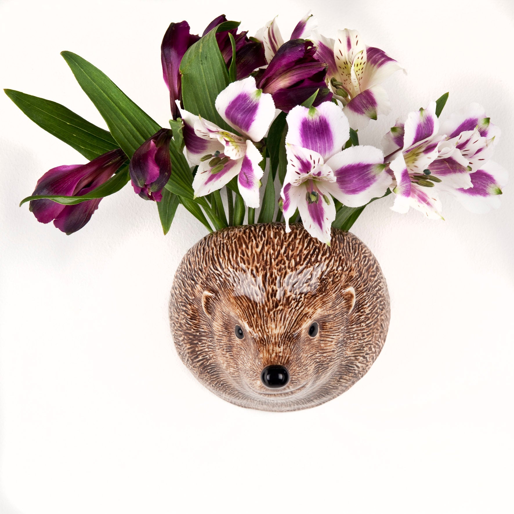 Hedgehog wall vase small