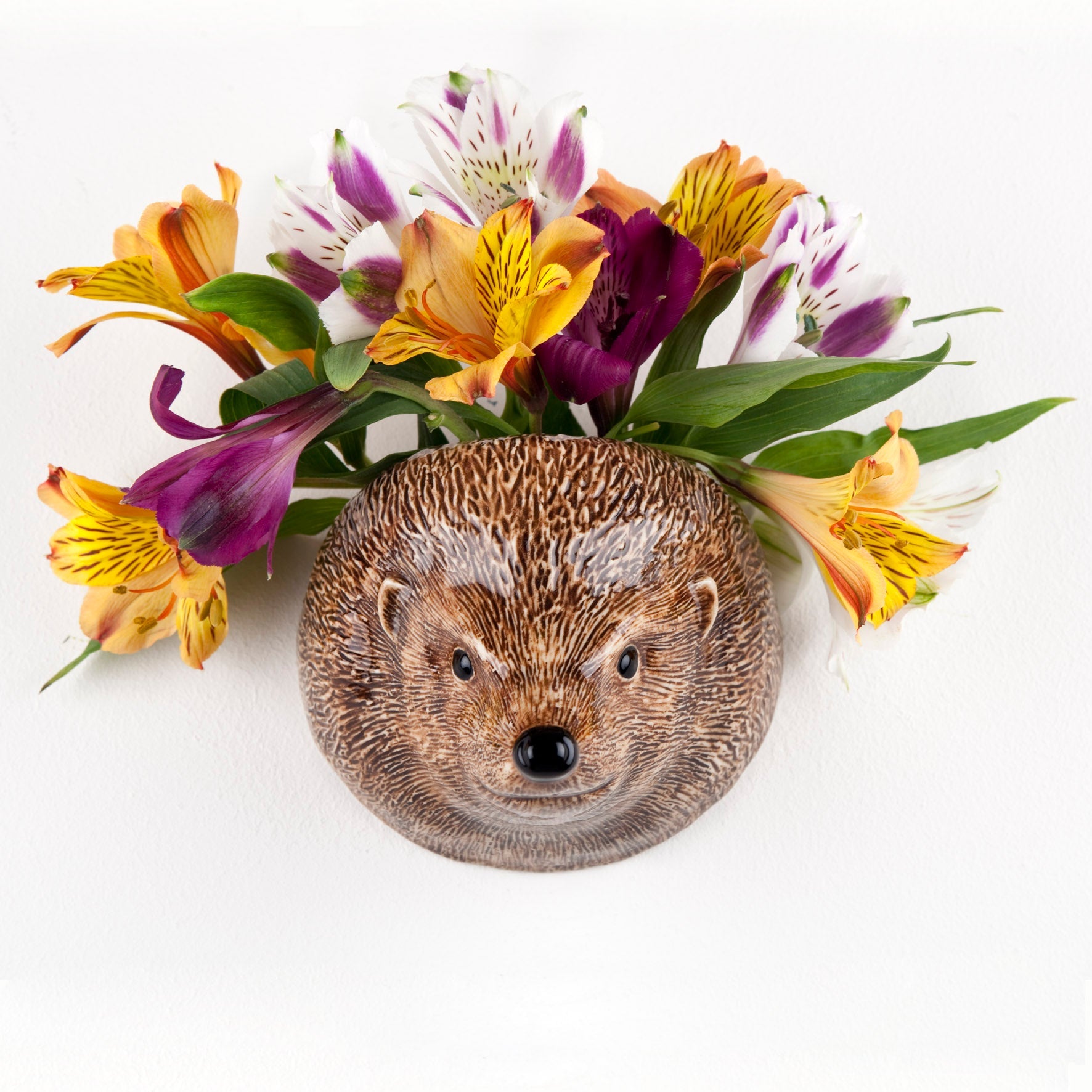 Hedgehog wall vase small