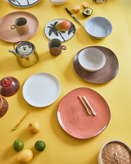 bold & basic ceramics: tea spoons, natural (set of 4)