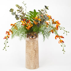 Otter Flower Vase