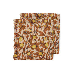 Cotton napkins mediterranean tangerine (set of 2)