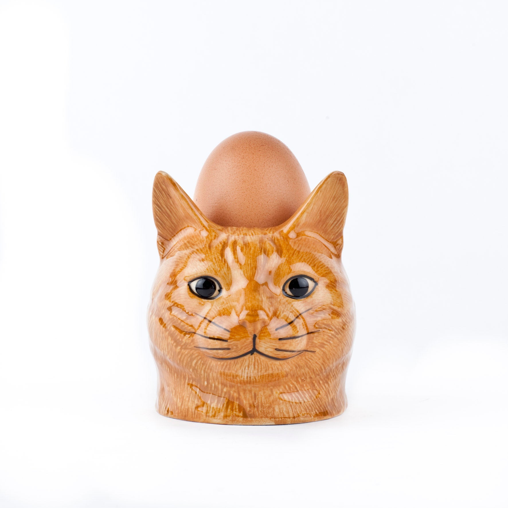 Vincent the cat face egg cup
