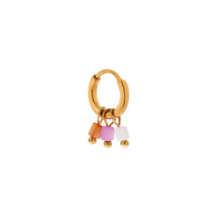 Label Kiki - Blossom hoop gold