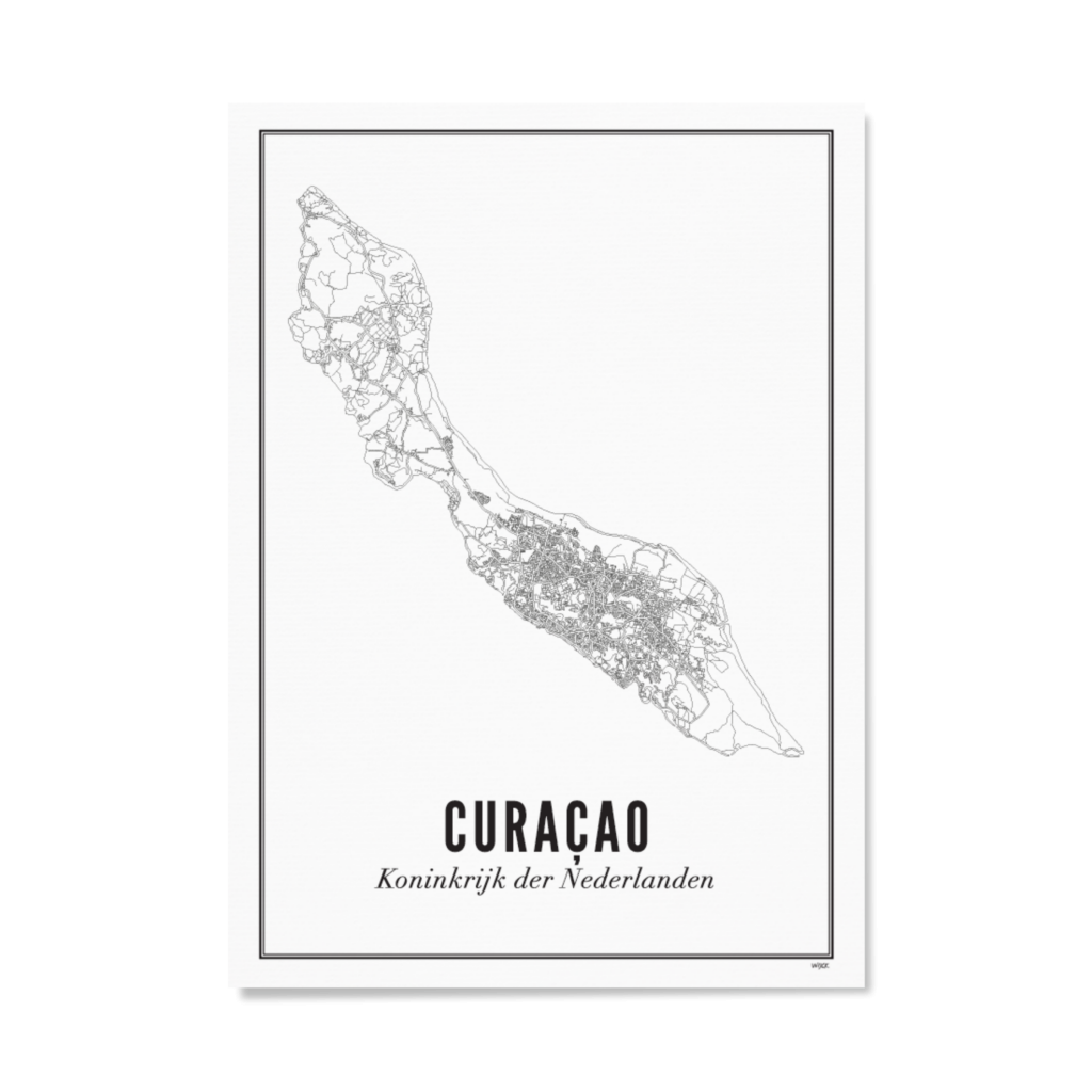 Poster A4 21 x 30 cm - Curaçao