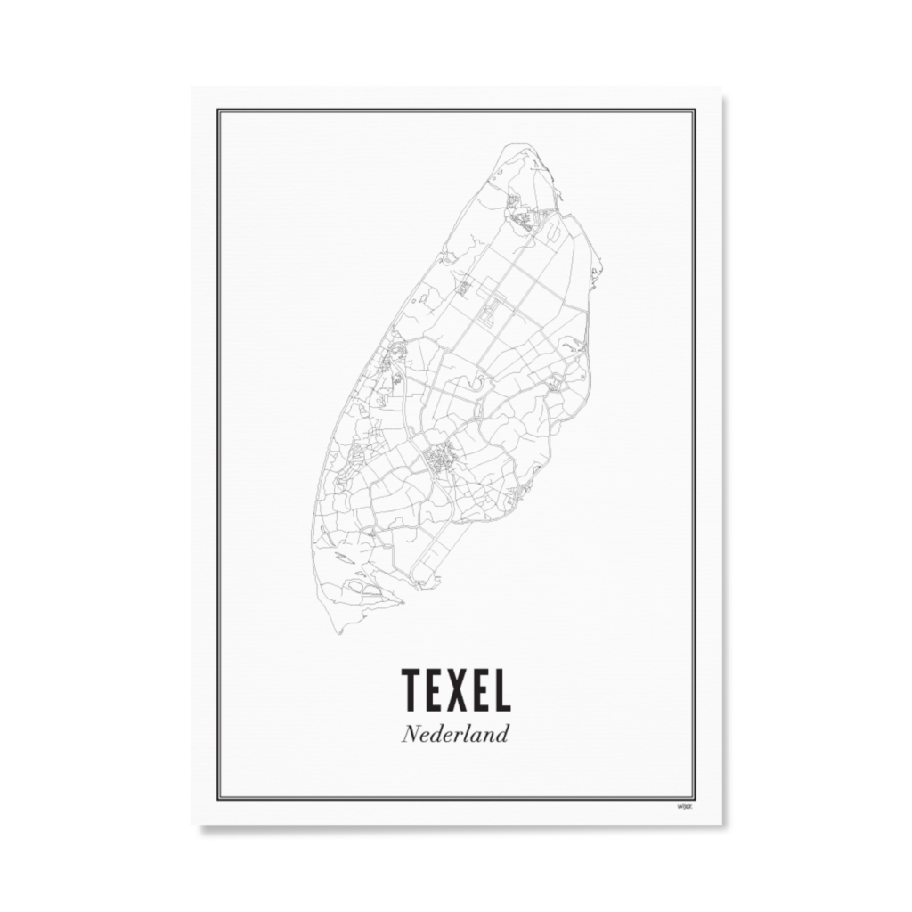 Poster XL 40 x 50 cm -Texel