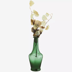 Recycled glass vase